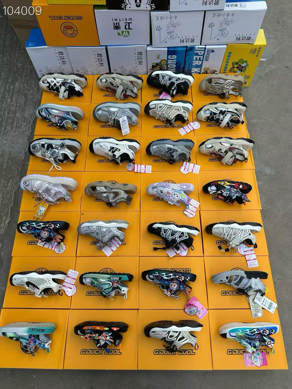 Kids' Assorted Shoes - Bulk Wholesale | Mixed Styles Children Footwear