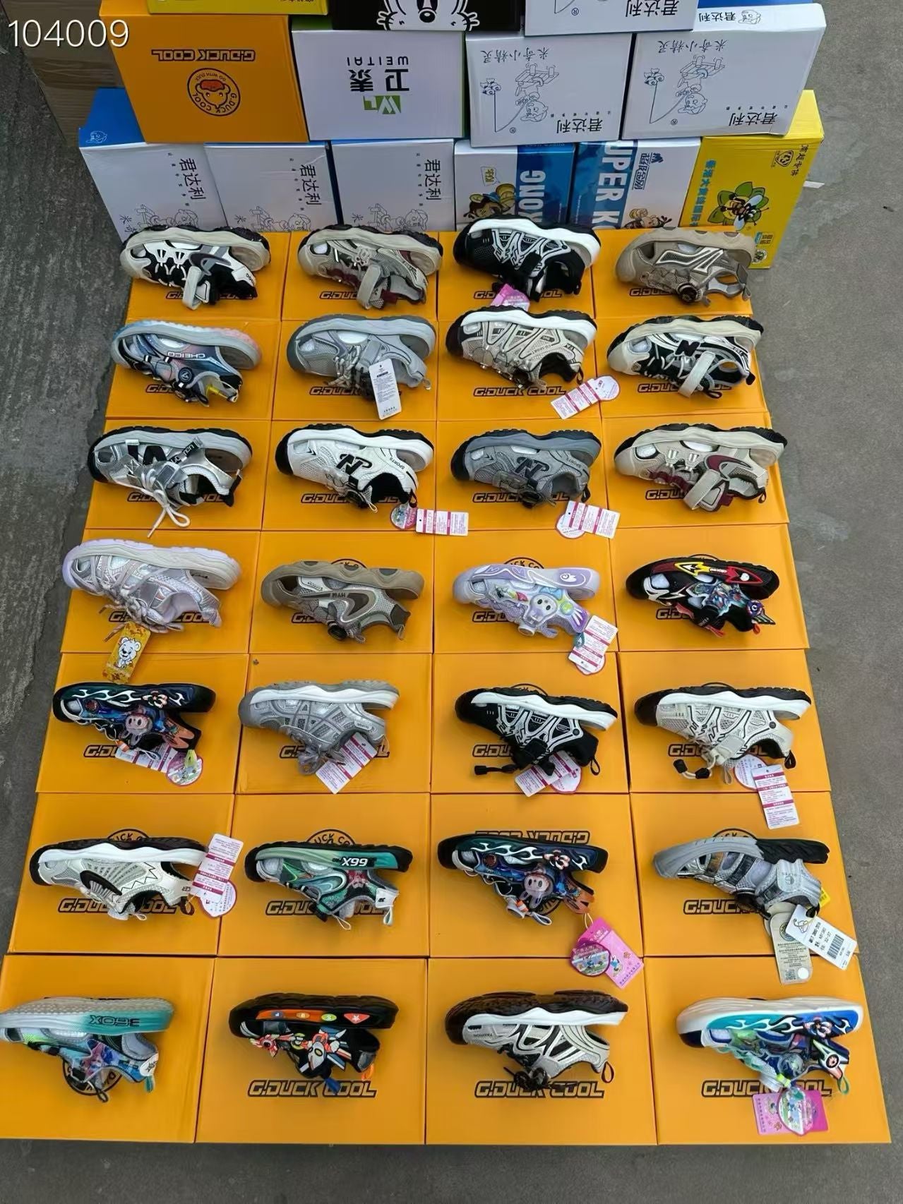 Kids' Assorted Shoes - Bulk Wholesale | Mixed Styles Children Footwear