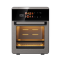 20L Air Fryer Oven Touch Control  Glass Viewing Window, Stainless Steel Style