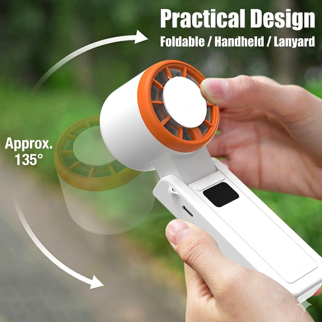 Portable Pocket Fan | Lightweight & Powerful Breeze