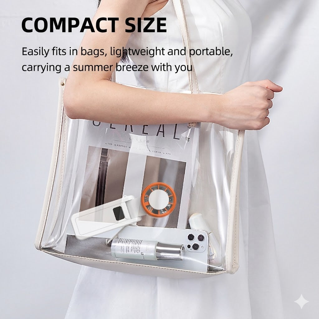 Portable Pocket Fan | Lightweight & Powerful Breeze