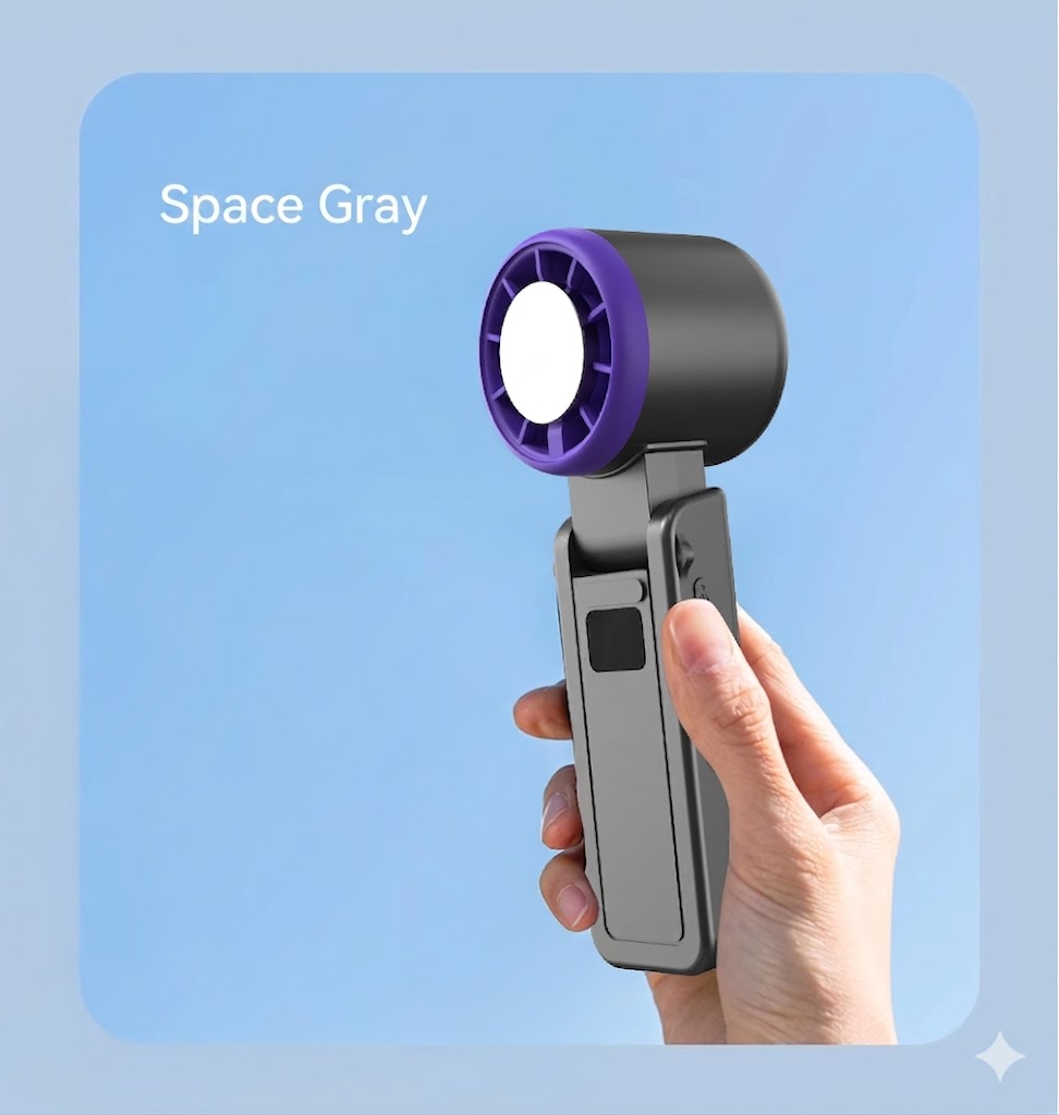 Portable Pocket Fan | Lightweight & Powerful Breeze