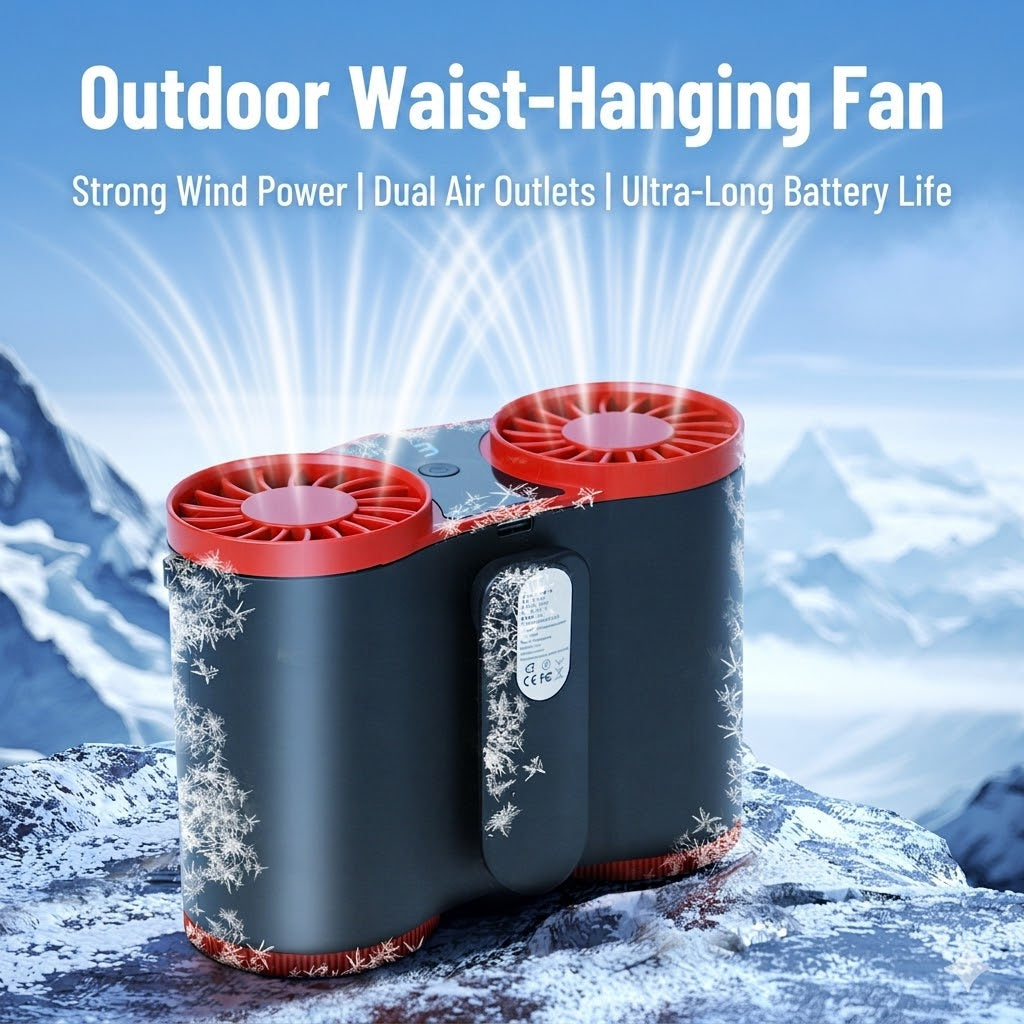 Waist Hanging Fan | Factory Direct Wholesale 🪭