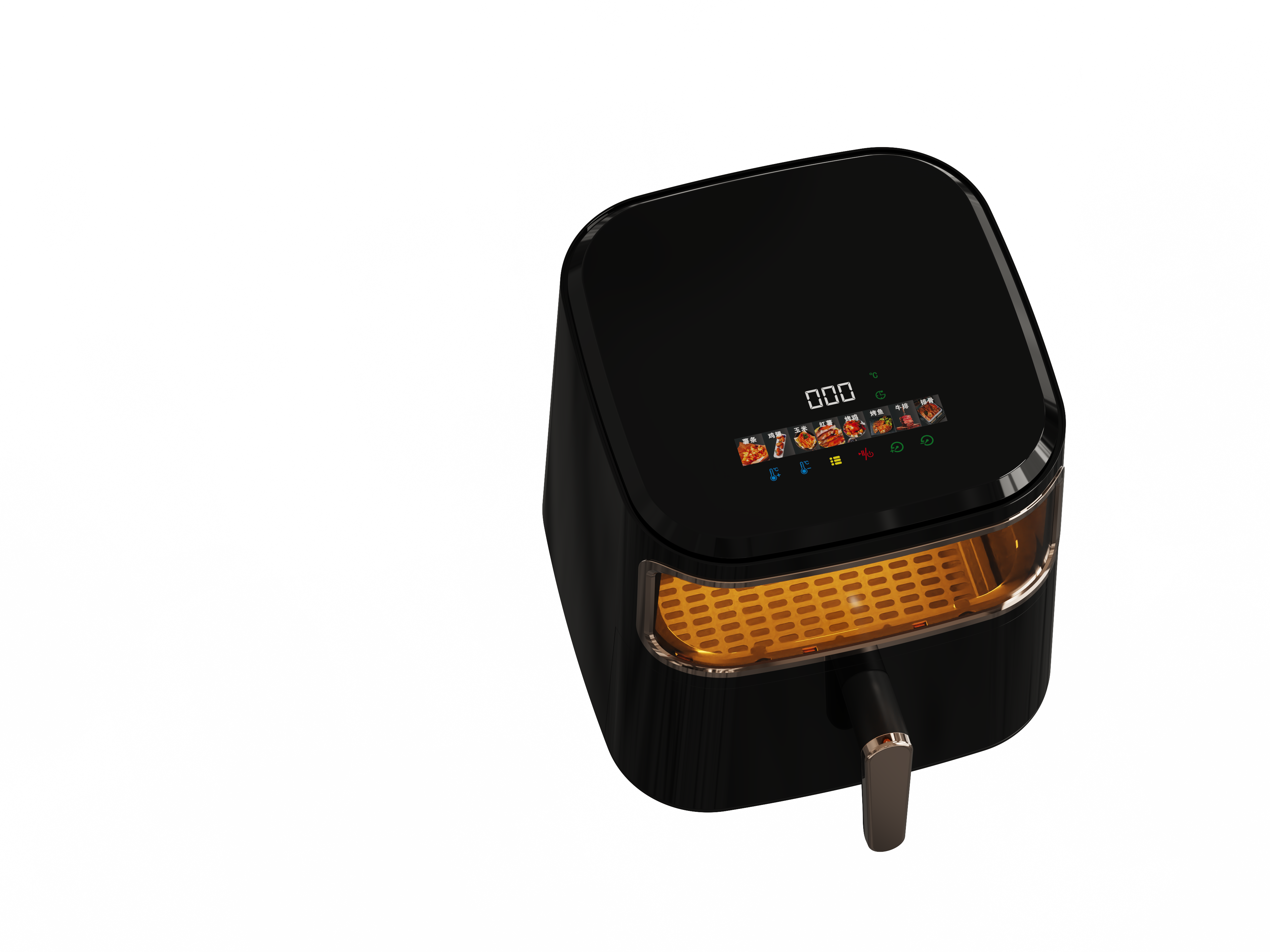 6.5L Air Fryer (Touch Control + Viewing Window)