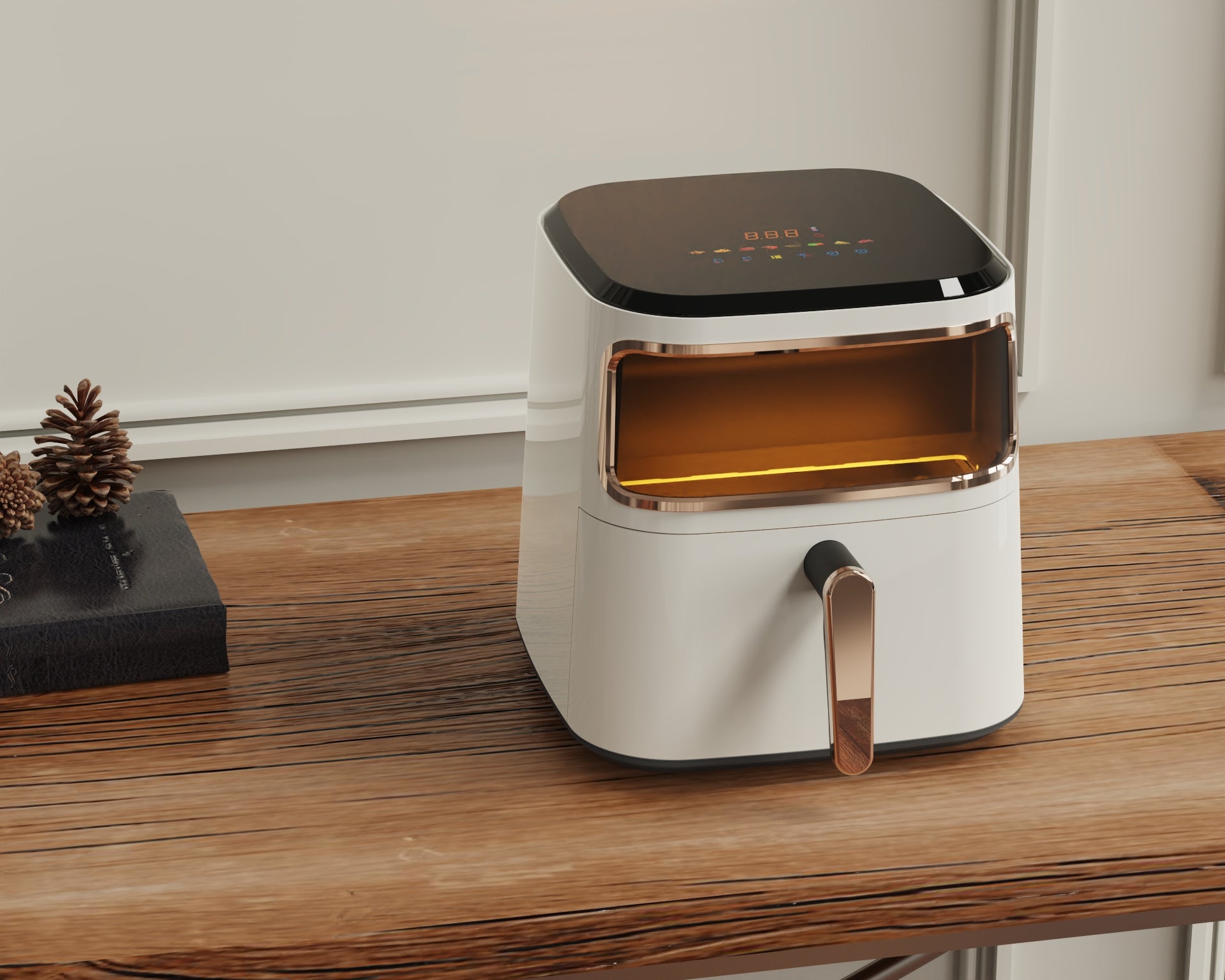 6.5L Air Fryer (Touch Control + Viewing Window)