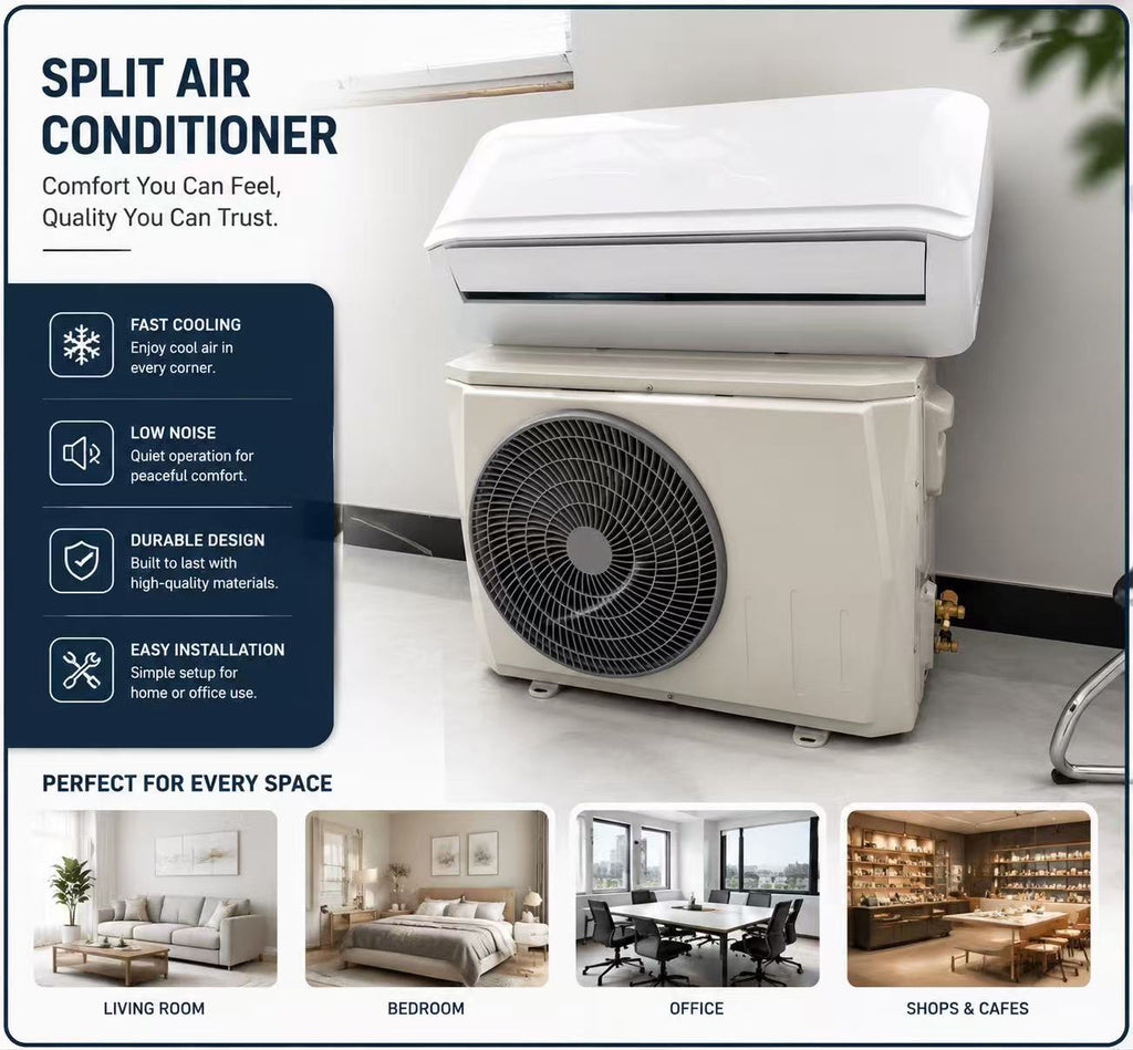 Wall Mounted Split Air Conditioner | Factory Direct Wholesale ❄️