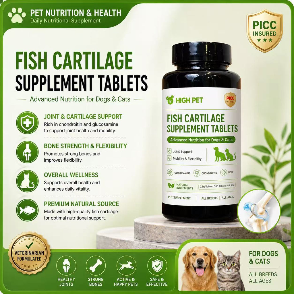 Premium Pet Shark Chondroitin Tablets | Factory Direct Wholesale